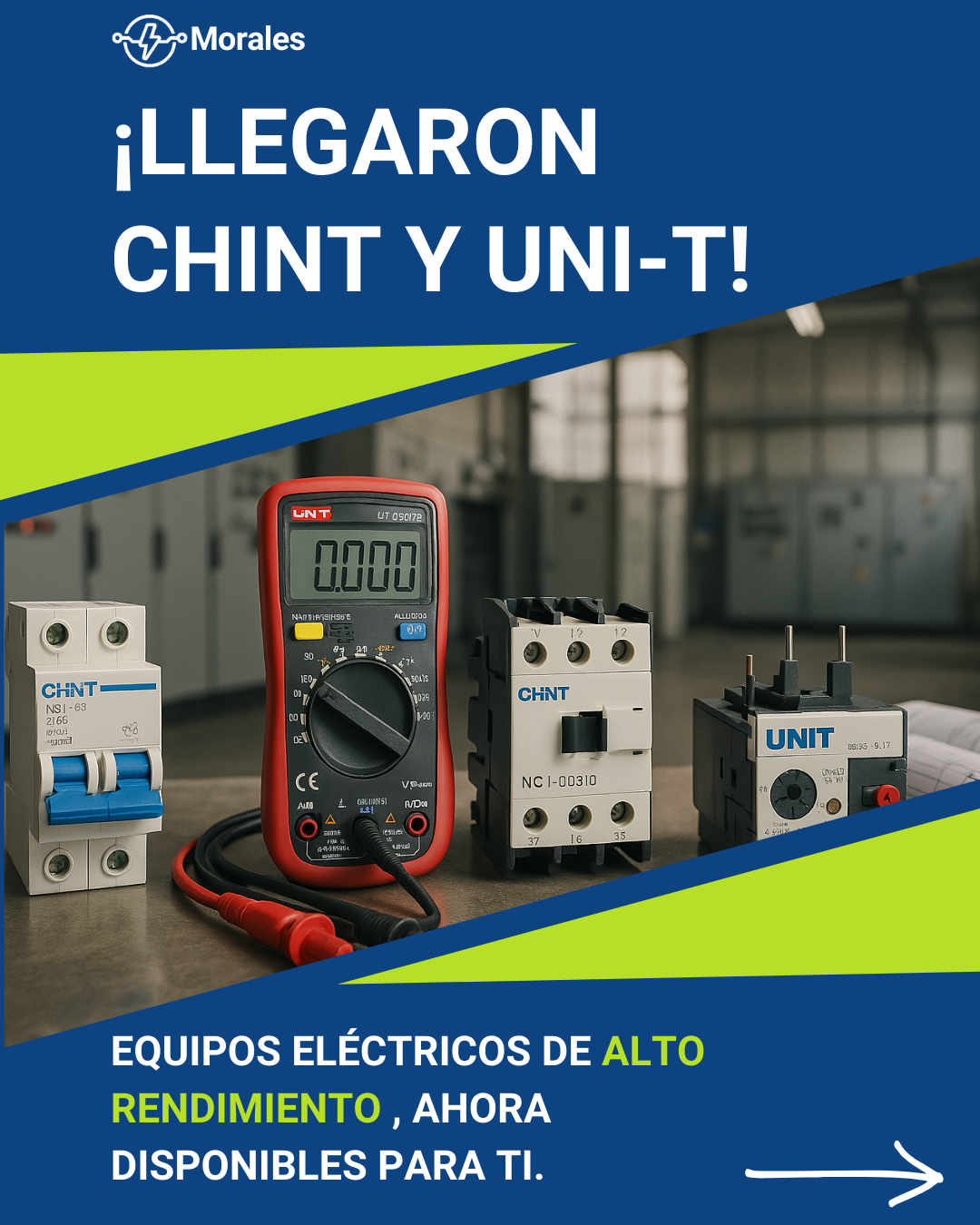 Nuevas alianzas estratégicas: Morales-EIRL ahora distribuidor oficial de Chint y Unit