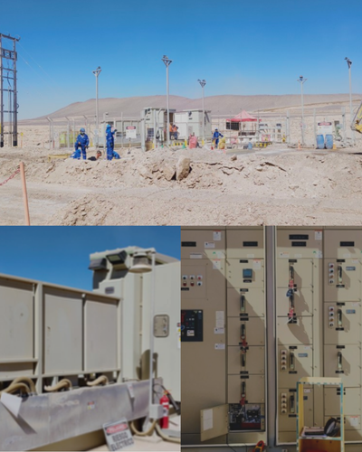 Avances en Subestaciones Unitarias y Equipos en Patín: Proyecto Minera Spence