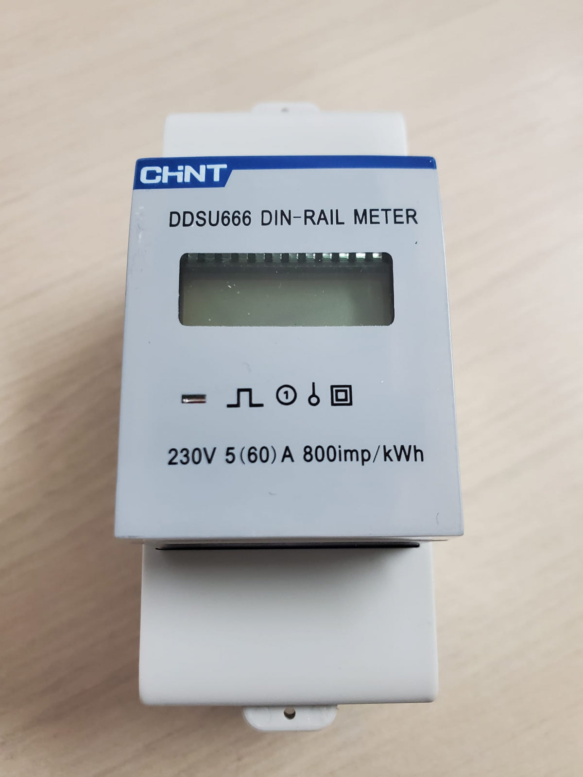 Medidor de Energía CHINT DDSU666 Monofásico 1F+N 5(80) A – Código 2713223CH