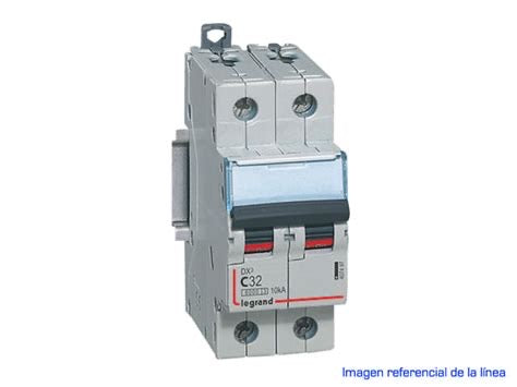 Interruptor Magnetotérmico Legrand DX³ 6000 Curva C 10 kA Bipolar 16 A