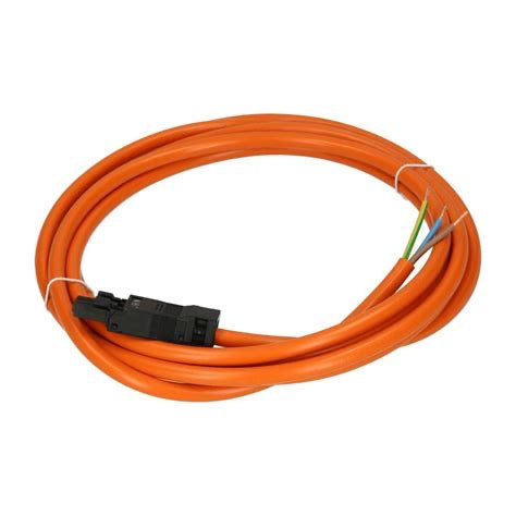 Cable de conexión SZ 2500.400 – 3 polos, 3 metros, 1.5 mm², 100–240 V AC, color naranja