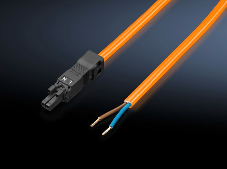 Cable de Conexión Rittal SZ 2500.420 2 Polos 100–240 V AC 3 m – Código SZ2500.420