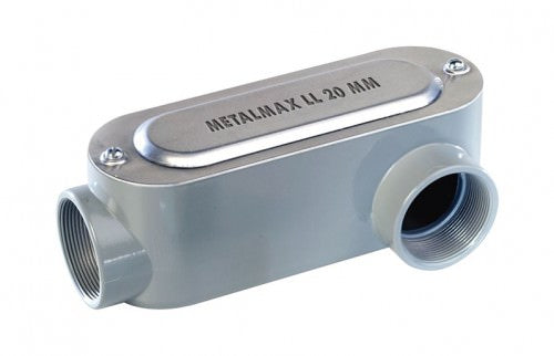 Condulét Tipo IEC 1/2”LL - 20mm