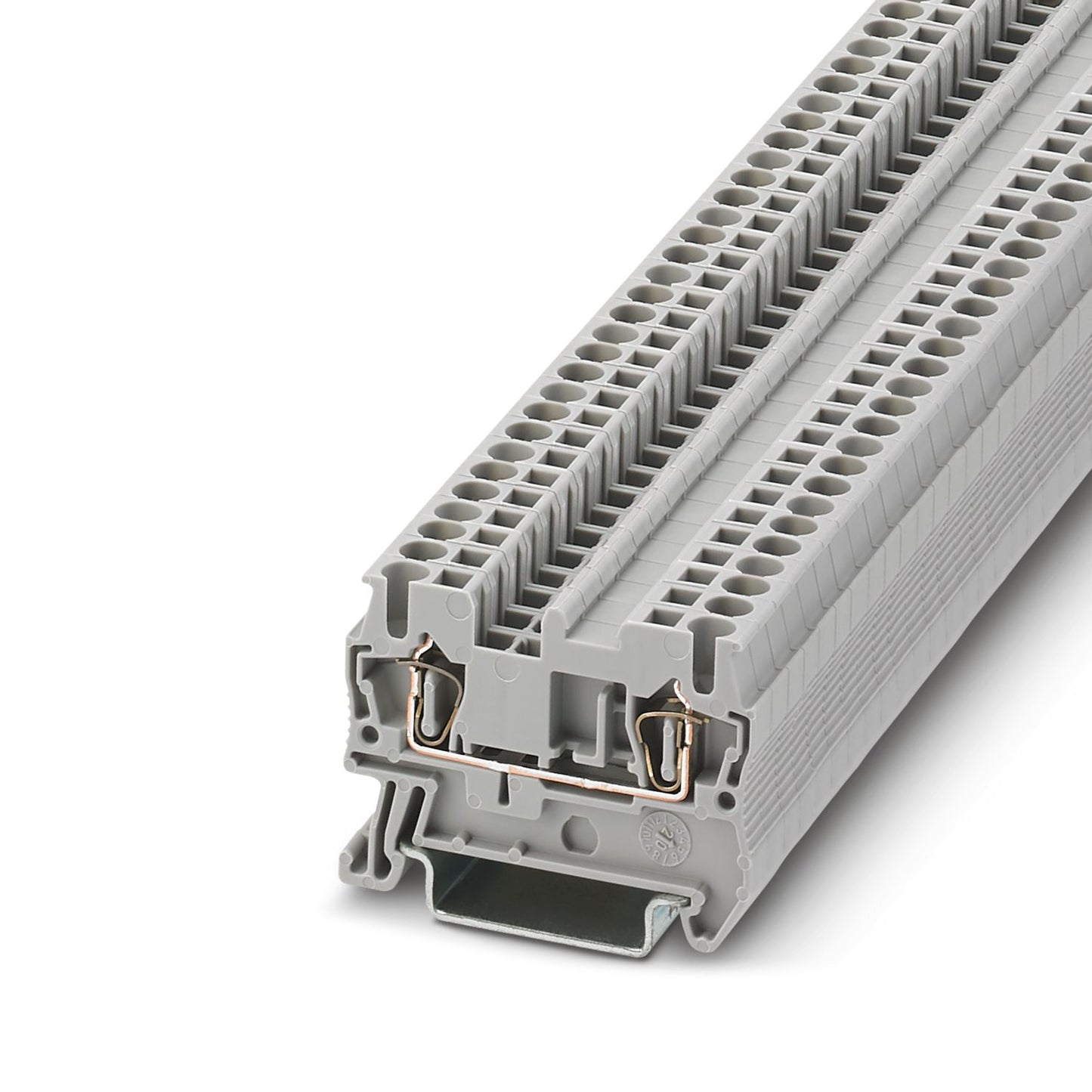 Borna de paso ST 2,5 – Conexión por resorte, 800 V, 24 A, 2,5 mm² 3031212