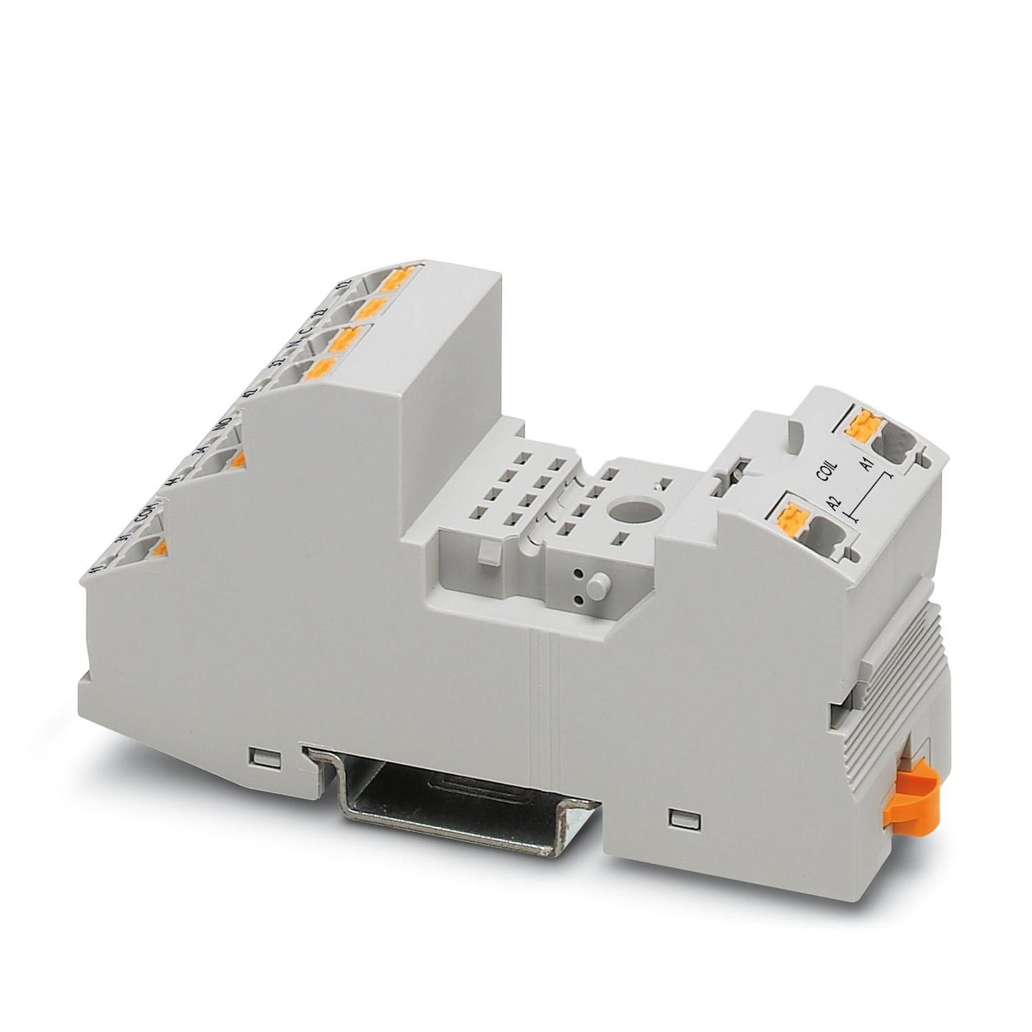 Zócalo de relé RIF-2-BPT/4X21 – Conexión push-in, 250 V AC/DC, 12 A 2900934