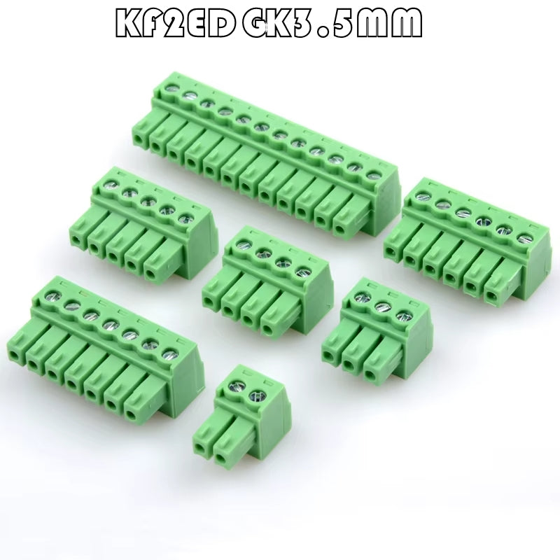 KF2EDGK, Conector de Bloque enchufables 3,5 mm – Enchufe PCB de 15 Pines