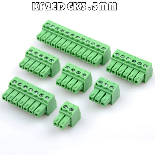 KF2EDGK, Conector de Bloque enchufables 3,5 mm – Enchufe PCB de 15 Pines