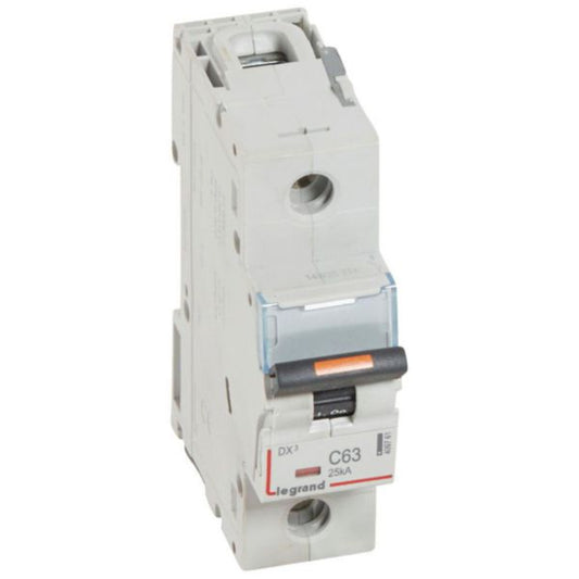 409761  Interruptor Automático LEX 3/ITM 1x63A DX3 C-25KA