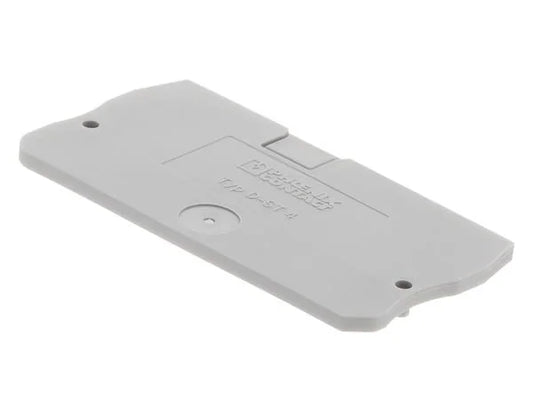 Tapa final D-ST 4 – Para bornes ST 4, color gris, 2,2 mm de ancho - 3030420