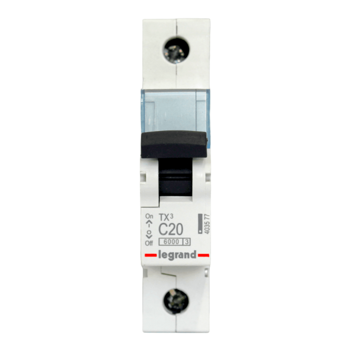 403577 Interruptor Automático Tx3 1x20a 6ka C 230/400v Legrand