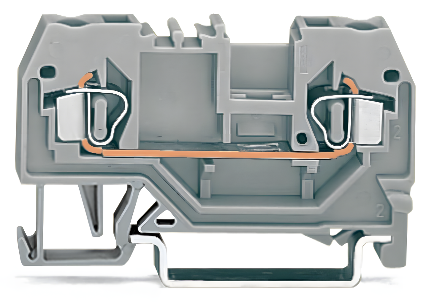 Borne de paso WAGO 279-901 – Conexión CAGE CLAMP®, 800 V, 18 A, 1,5 mm²