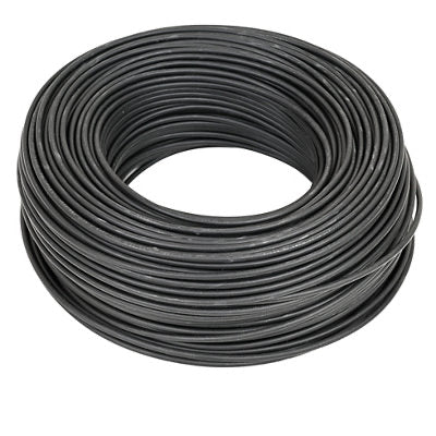 Cable Eléctrico ASCABLE-RECAEL 2,5 mm² H07Z1-K Negro 100 m – Libre de Halógenos, Certificado