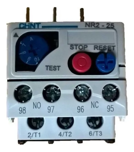 Relé Térmico CHINT NR2-25 (1,0–1,6 A)