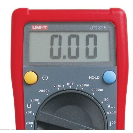 Tester Multímetro Digital UNI‑T UT‑132B 15 Funciones 500 V – UT‑132B 2715013UT