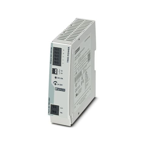 Fuente de Alimentación Phoenix Contact TRIO-PS-2G/1AC/24DC/5 24 VDC 5 A 120 W para Montaje en Riel DIN – Código 2903148