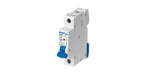 Interruptor Industrial Curva C 1P x 2A, 10kA IEC60947-2 – Protección Termomagnética para Riel DIN
