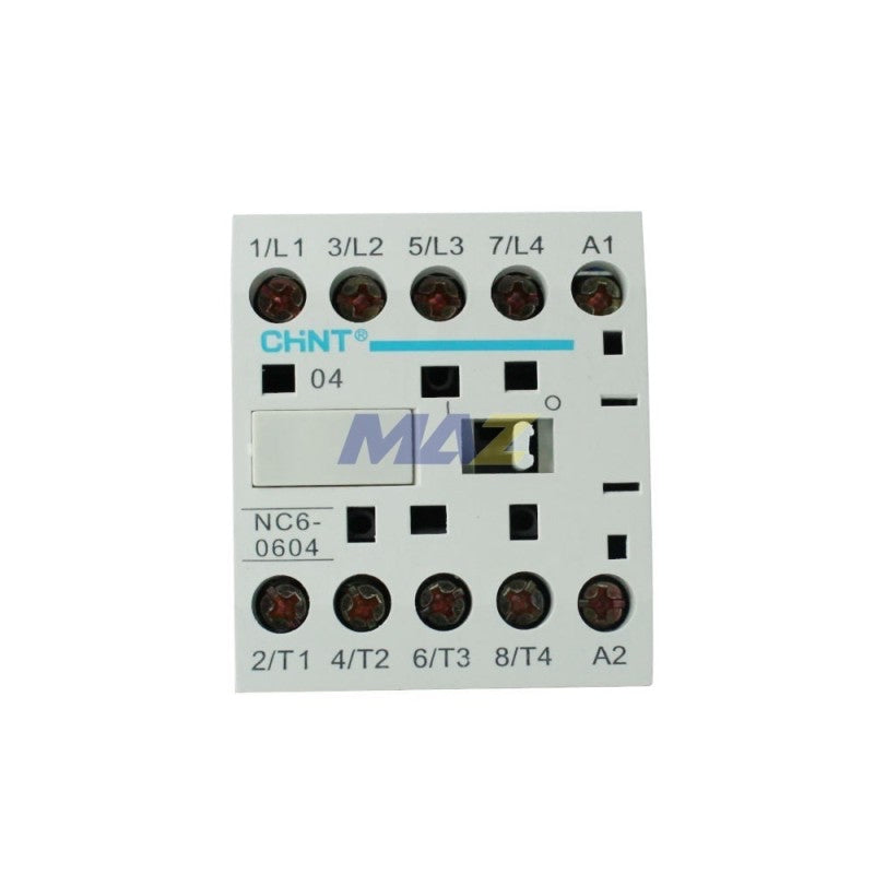 Minicontactor CHINT NC6-0610 – 6 A AC-3, 3 polos + 1NA, bobina 220 V AC