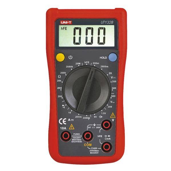 Tester Multímetro Digital UNI‑T UT‑132B 15 Funciones 500 V – UT‑132B 2715013UT