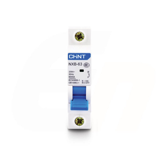 Interruptor Automático CHINT NXB-63 1P 10A 6kA Curva C con Certificación SEC – Código 070101010CH