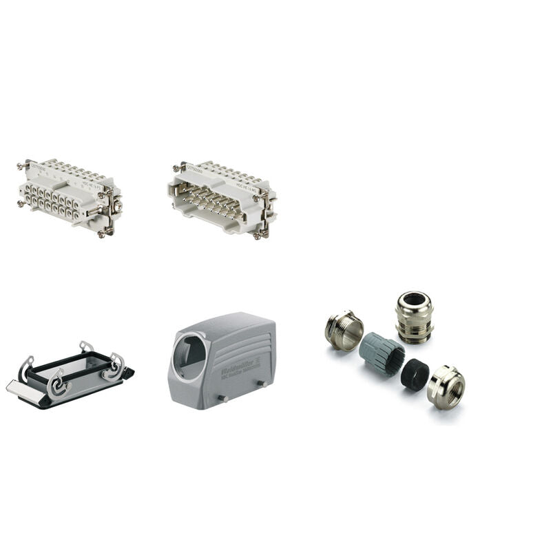 KIT CONECTORES HDC-KIT-HE 16.120 M TIPO TORNILLO - 1802400000