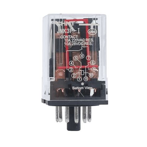 Relé Undecal CHINT JMK 3P-I 24 VAC 3NA/3NC 10A con Indicador Mecánico – Código 053311124CH