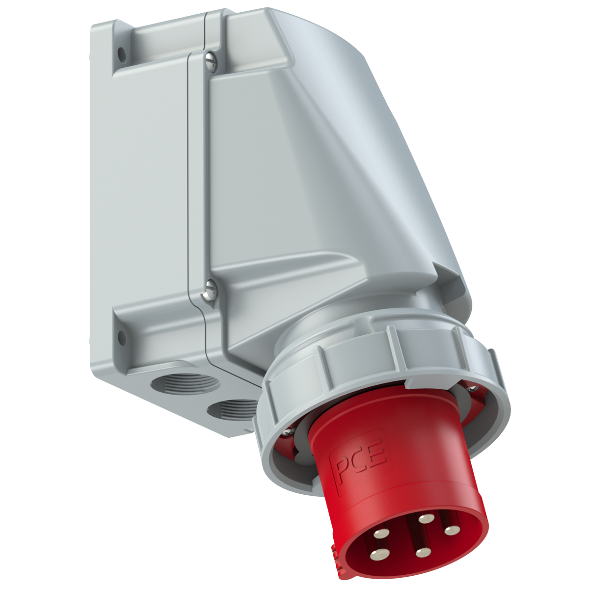 Enchufe Industrial Hembra 5 Polos 63A 400V IP67 – Conector CEE 3P+N+T para Ambientes Exigentes