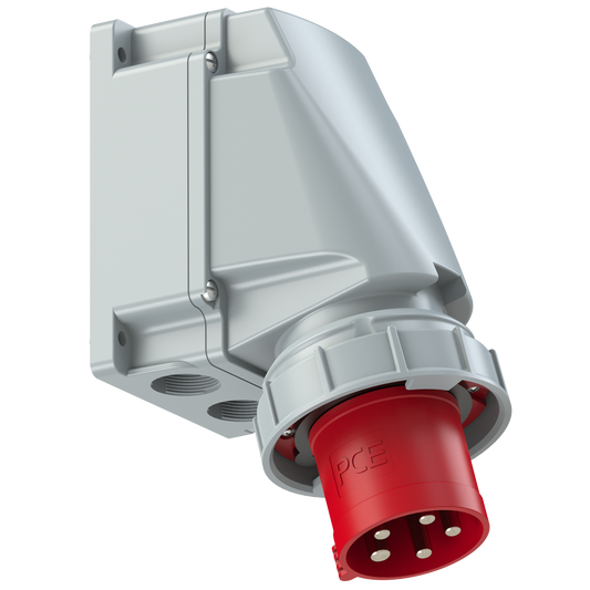 Enchufe Industrial Hembra 5 Polos 63A 400V IP67 – Conector CEE 3P+N+T para Ambientes Exigentes