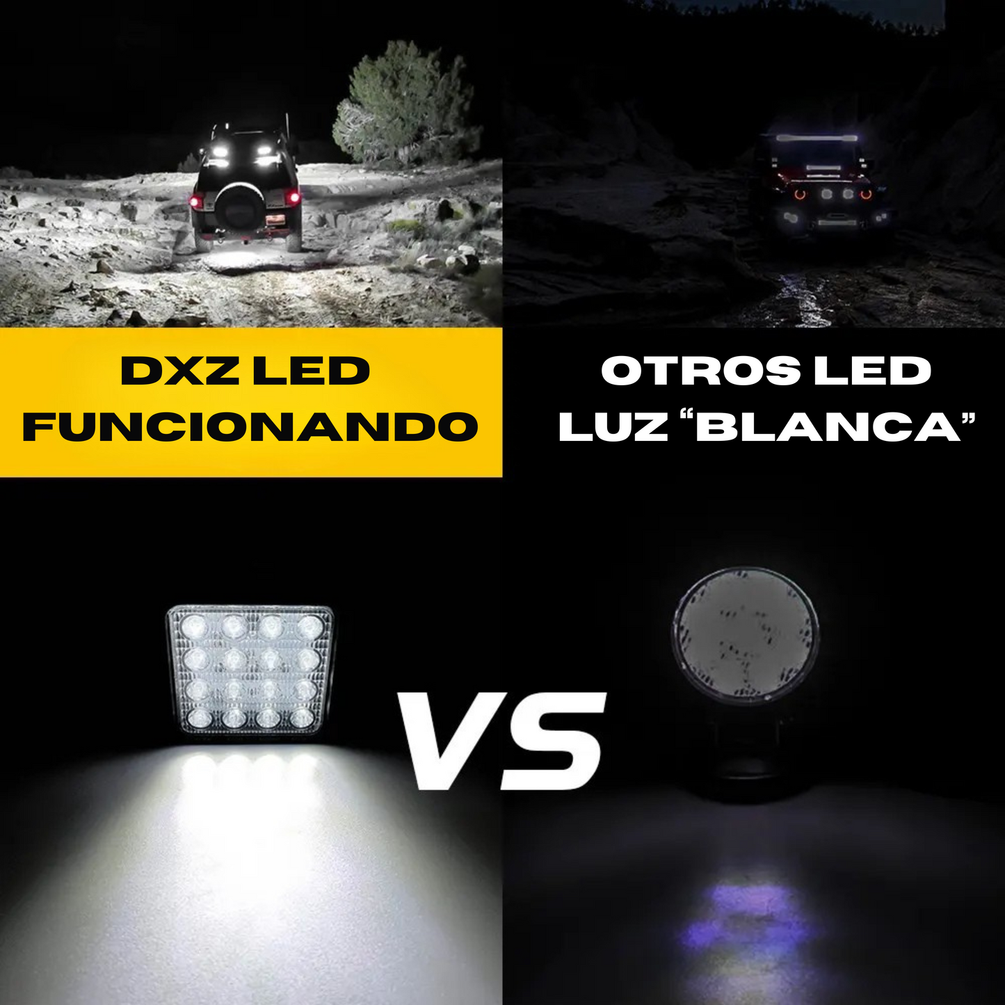 Foco LED de Trabajo 16 Led 18W