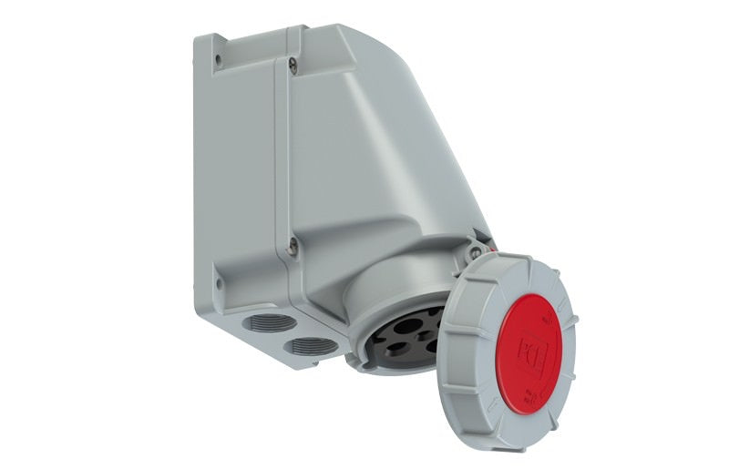 Enchufe Industrial Hembra 5 Polos 63A 400V IP67 – Conector CEE 3P+N+T para Ambientes Exigentes