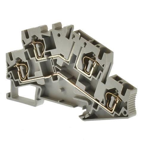 Borna seccionable STTBS 4-TG – 2 niveles, conexión por resorte, 500 V, 28 A 3035483