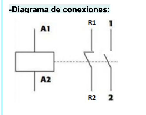 Contactor modular 230Vac 20A, 4KW AC1, 1NA + 1NC - NCH8 - 03010006840CH