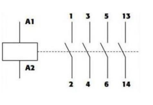 Contactor NC1, 18A, 3P+1NA; 7.5KW (AC3/380V) control 24 Vac - 03010168110CH