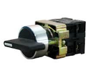 Selector Metálico Manilla Corta CHINT NP2‑BD53 3 Posiciones con Retorno Automático 2 NA – Código 2508132CH