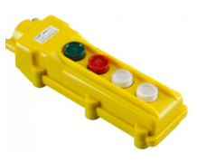 Botonera Colgante CHINT NP3‑2 (SUBE‑BAJA‑DER‑IZQ) IP65 4 A 220 VAC – Código 2511008CH