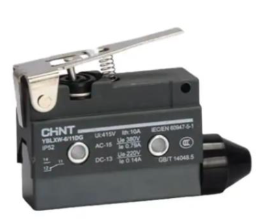 Switch mecánico de puerta gabinete CHINT YBLXW‑6/11DG 15 A 1NO+1NC – Código 493514CH