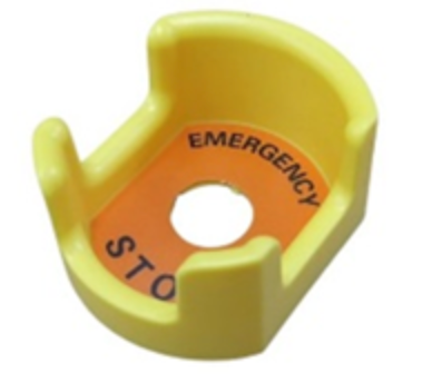Cubierta Protectora para Pulsador de Emergencia Ø 22 mm AMARILLO – Código 251005FHEA582