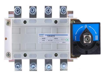 Conmutador Modular para Transferencia CHINT NH40S-1000/4CSW 1-0-2 4P 1000 A con Placa y Mando a Puerta – Código 1704431000CH