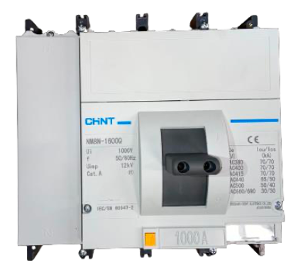 Interruptor Termomagnético CHINT NM8N-1600Q 4P 1000A 70kA 415V – Código 07024071000CH