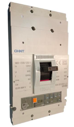 Interruptor de Caja Moldeada CHINT NM8S-1250H 3P 1250A 70kA 415V – Código 072267312CH