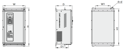 Variador de Frecuencia CHINT NVF2G-15/TS4 3F 15 kW 32 A 380 V PID Vectorial Par Constante – Código 131020038CH