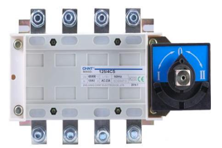Conmutador Manual Bajo Carga CHINT NH40S-630/4CSW 4P 630 A 1-0-2 220 V – Código 1704430630CH