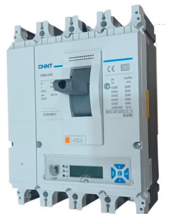 Interruptor Termomagnético CHINT NM8N-400S 4P 400A 415V 50kA 0.7–1In – Código 07024040400CH