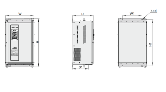 Variador de Frecuencia CHINT NVF2G-7,5/TS4 7,5 kW 17 A 3F 380 V con PID y Control Vectorial – Código 131010038CH