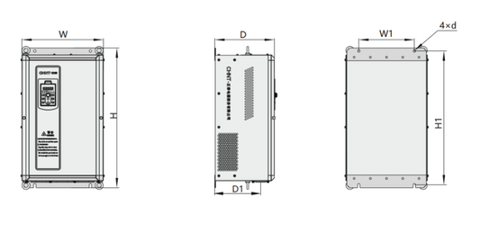Variador de Frecuencia NVF2G 2,2 kW 3F 380 V con PID y Control Vectorial – Código 131003038CH