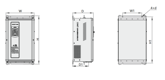 Variador de Frecuencia NVF2G 1,5 kW 3F 380 V con PID y Control Vectorial – Código 131002038CH