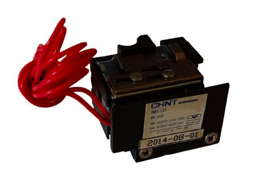 Relé de Mínima Tensión CHINT UM6 220 V AC para NM8-125 – Código 072202302CH