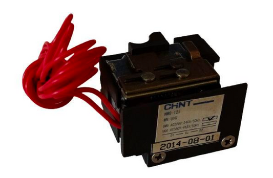 Relé de Mínima Tensión CHINT UQ5 380 V AC para NM8-250/630 – Código 072202405CH