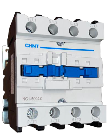 Contactor CHINT NC1-5004Z 4P 50A 22 kW Bobina 24 V DC – Código 03010509100CH