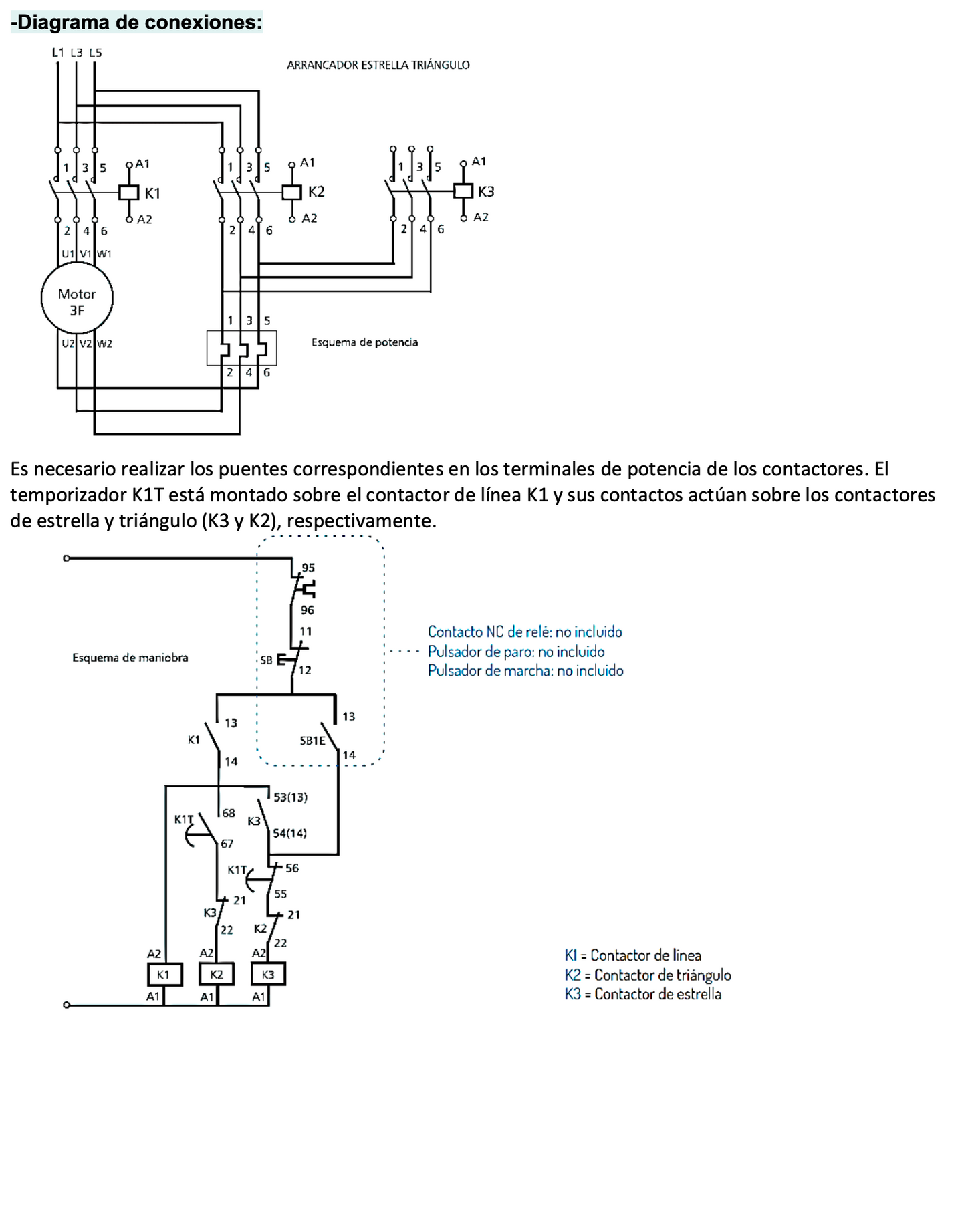 Kit de Partida Estrella-Delta CHINT QJX2-25 11 kW 380V Control 220V – Código 1108002CH