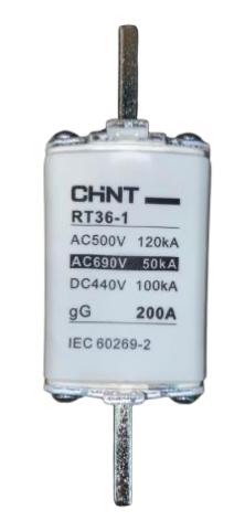 Fusible NH CHINT RT36-1 250A 690V Curva gG/gL – Código 21011250CH